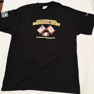 Black International Mustang Meet T-Shirt
